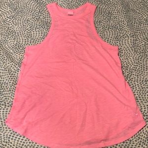 Used VS Pink Pink Racerback Tank Top